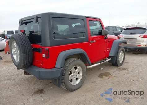 2012 Jeep Wrangler Sport z USA, uszkodzony, nr VIN 1C4AJWAG2CL275162